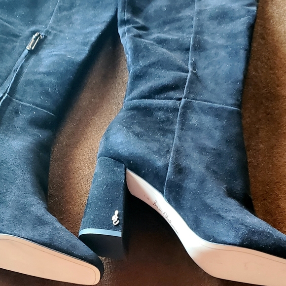 Brand new Black Sam Edelman suede boots - Picture 3 of 5